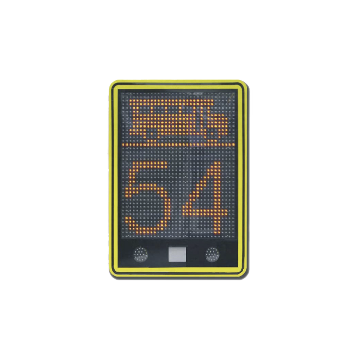 Radar de velocidad de 3 di­gitos con mensajes variables y confgurables - Image 1