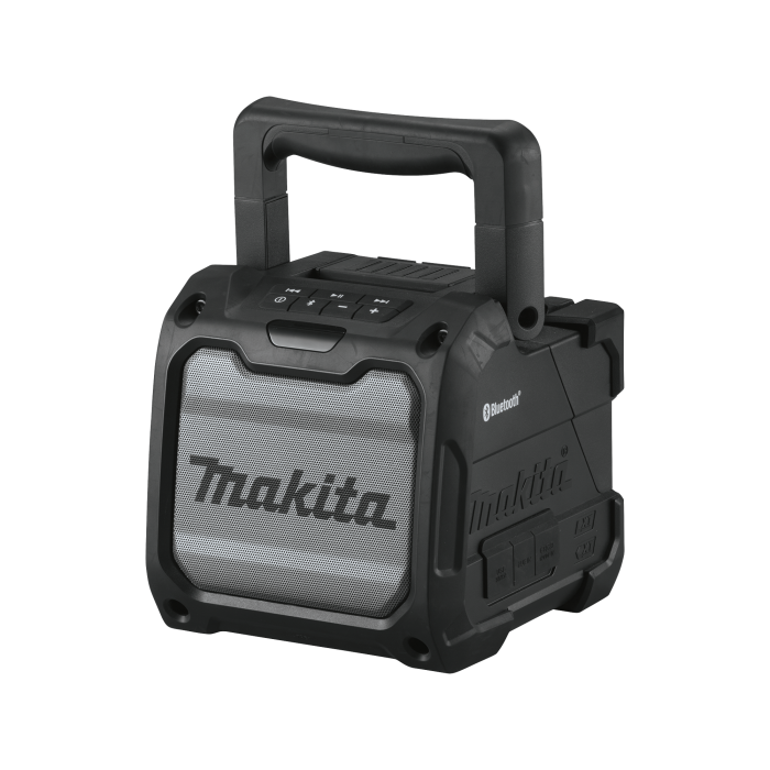 Bocina Negra Bluetooth con entrada USB, Auxiliar y Cargador, Funciona con Bateri­a LXT de 18V o CXT de 12v (no inluidas) - Image 1