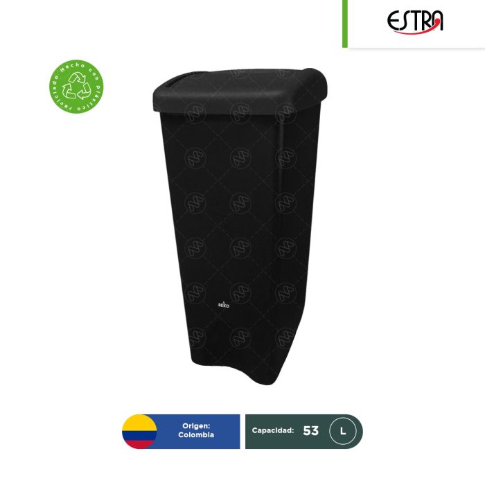 Bote de basura tapa vaivén Estra MR 53 L - Image 1
