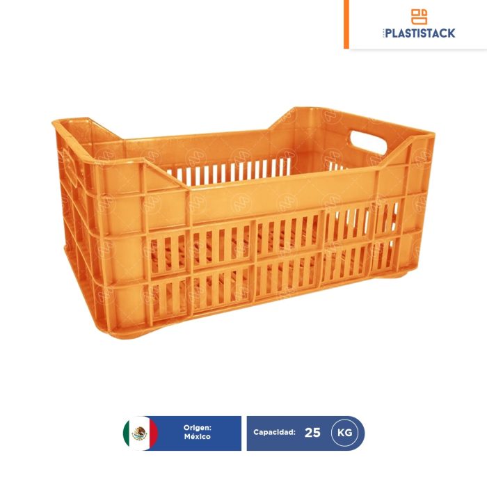 Caja agrícola mediana calada | 53 x 34.5 x 24 cm - Image 1