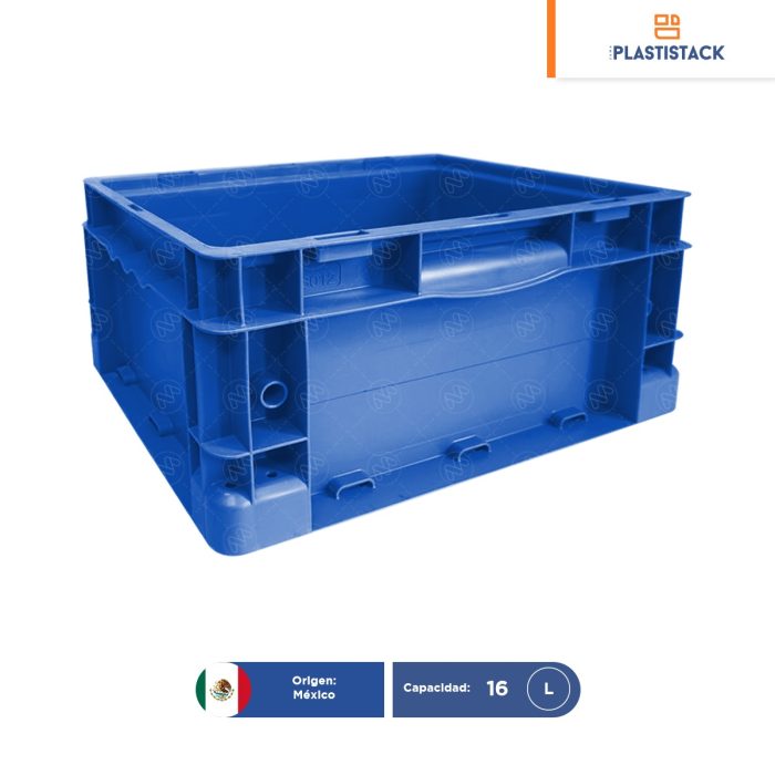 Caja interstack automotriz | 15" x 12" x 7.5" | 38 x 30 x 19 cm - Image 1