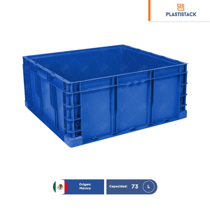 Caja interstack automotriz | 24" x 22" x 11" | 60 x 55 x 27 cm - Image 1