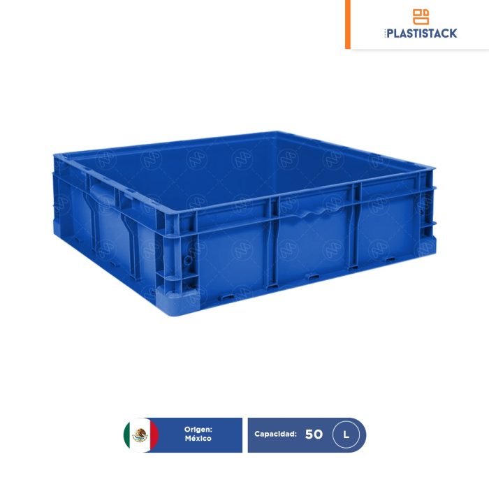 Caja interstack automotriz | 24" x 22" x 7.5" | 60 x 57 x 19 cm - Image 1