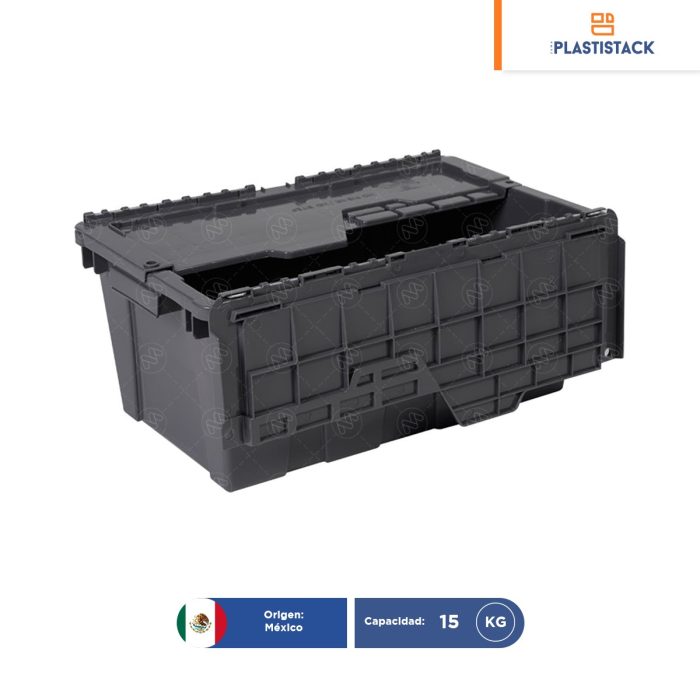 Caja de bisagras 50-21 con tapa | 50 x 30 x 21 cm - Image 1