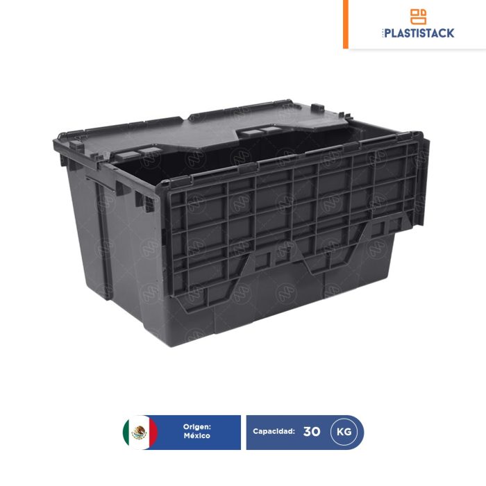 Caja de bisagras 60-32 con tapa | 60 x 40 x 32 cm - Image 1