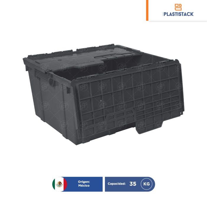 Caja de bisagras 60-50 con tapa | 61 x 49 x 32 cm - Image 1