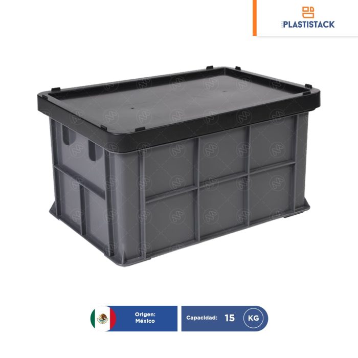 Caja quebec c/tapa | 49.8 x 34 x 26 cm - Image 1