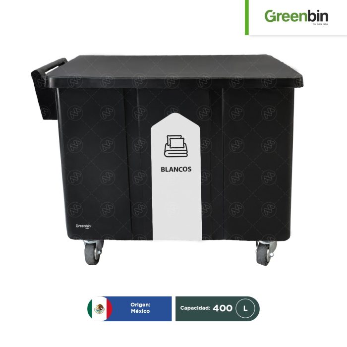 Carro de carga Greenbin 400 L - Image 1