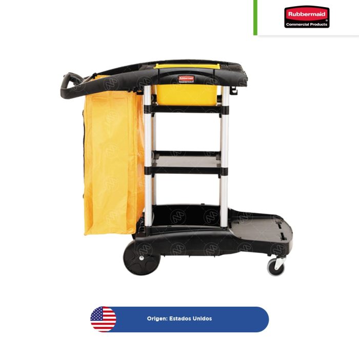 Carro de limpieza de conserjería - tradicional alta capacidad Rubbermaid - Image 1