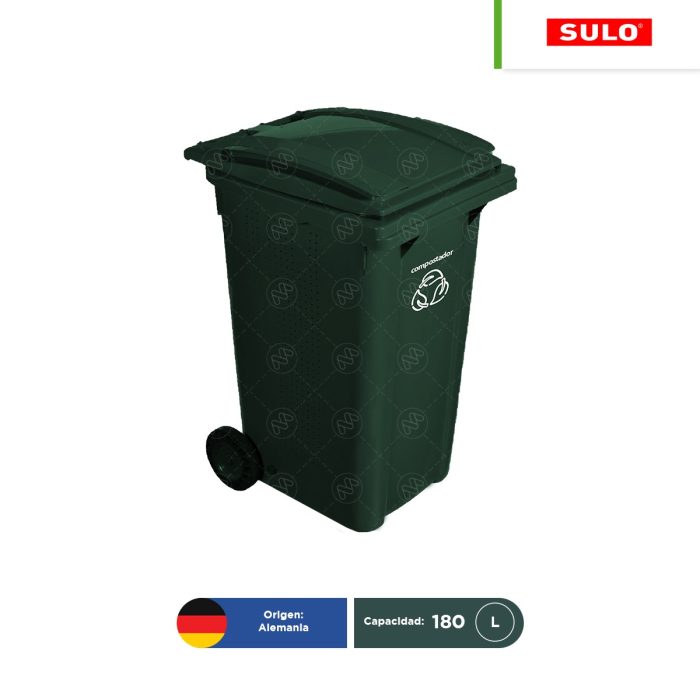 Compostador BIO 2 Ruedas 180 Litros - Image 1