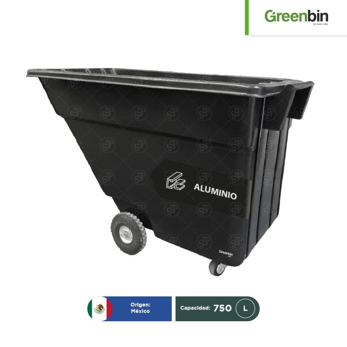 Contenedor de volteo Greenbin 750 L - Image 1