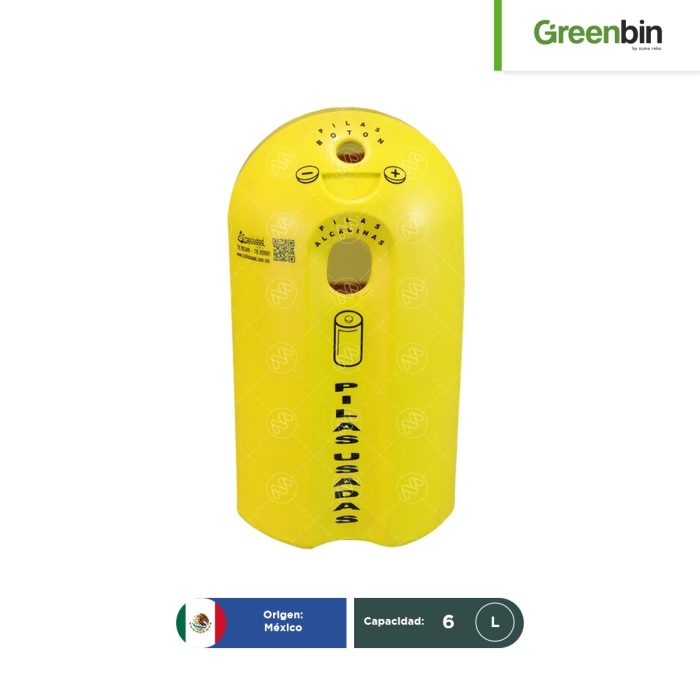 Contenedor para pilas usadas Ecobatery - Image 1