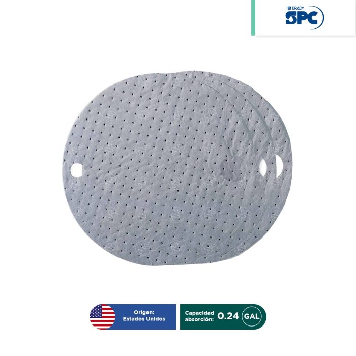 Tapete absorbente cubre tambos c/25 piezas universal - Image 1