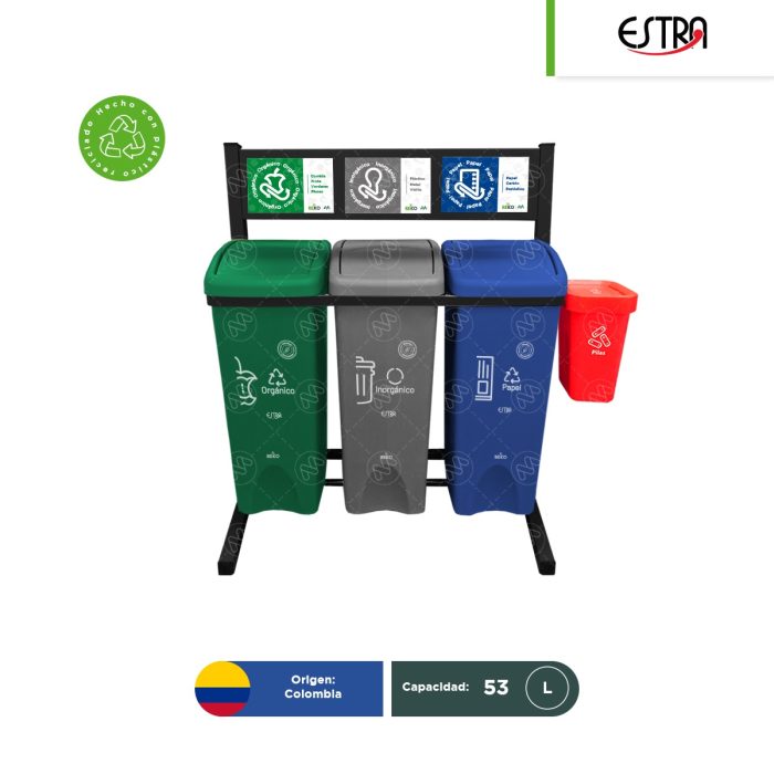 Estación ecológica 2 a 5 divisiones accesorio P Estra MR 53 L - Image 1