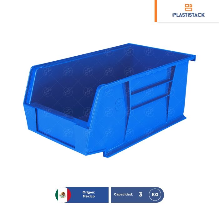 Gaveta de plástico No 01 | 14 x 10.5 x 7.6 cm | 5.5" x 4" x 3" - Image 1