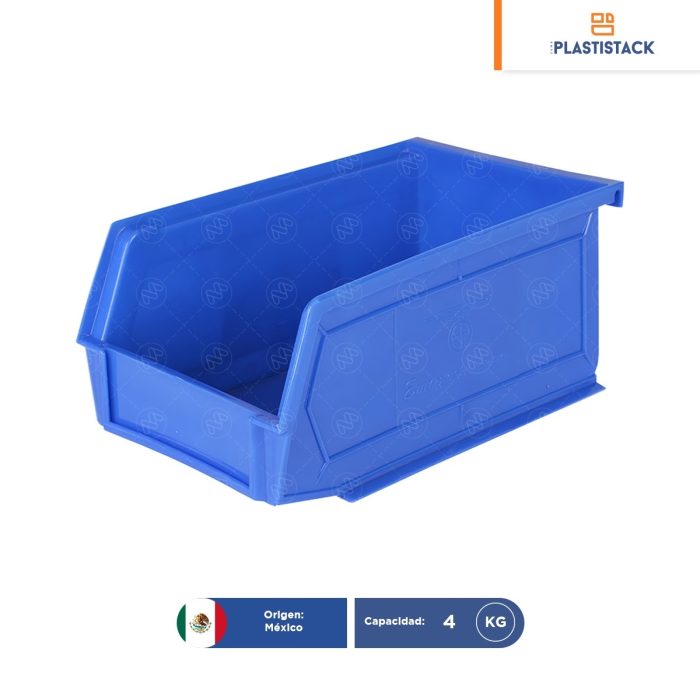 Gaveta de plástico No 02 | 17 x 10.5 x 7 cm | 6.75" x 4" x 2.75" - Image 1