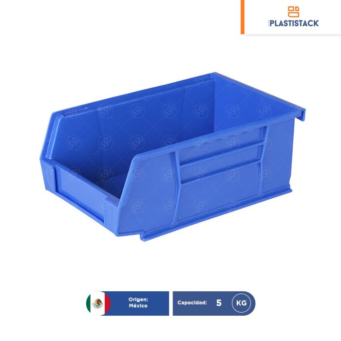 Gaveta de plástico No 03 | 18.5 x 11.8 x 7.6 cm | 7.33" x 4.5" x 3" - Image 1