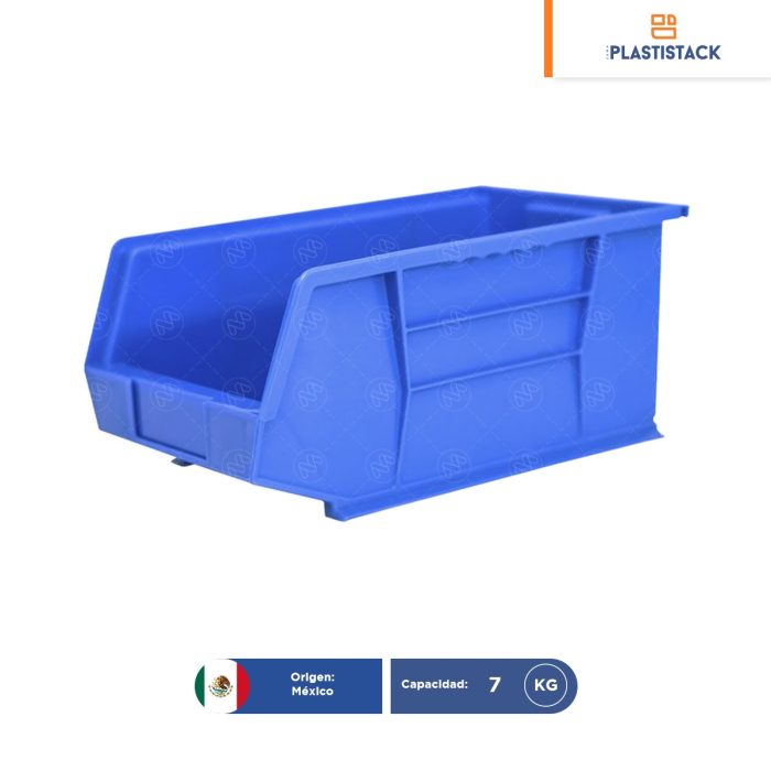 Gaveta de plástico No 05 | 27.6 x 16.2 x 12.5 cm | 10.75" x 6.5" x 5" - Image 1