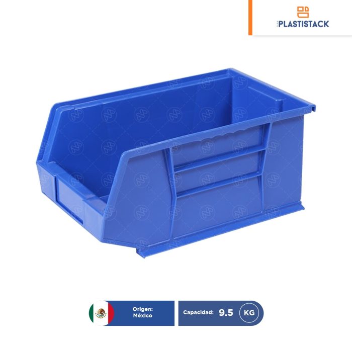 Gaveta de plástico No 07 | 37.7 x 23.2 x 17.8 cm | 14.75" x 9.33" x 7" - Image 1
