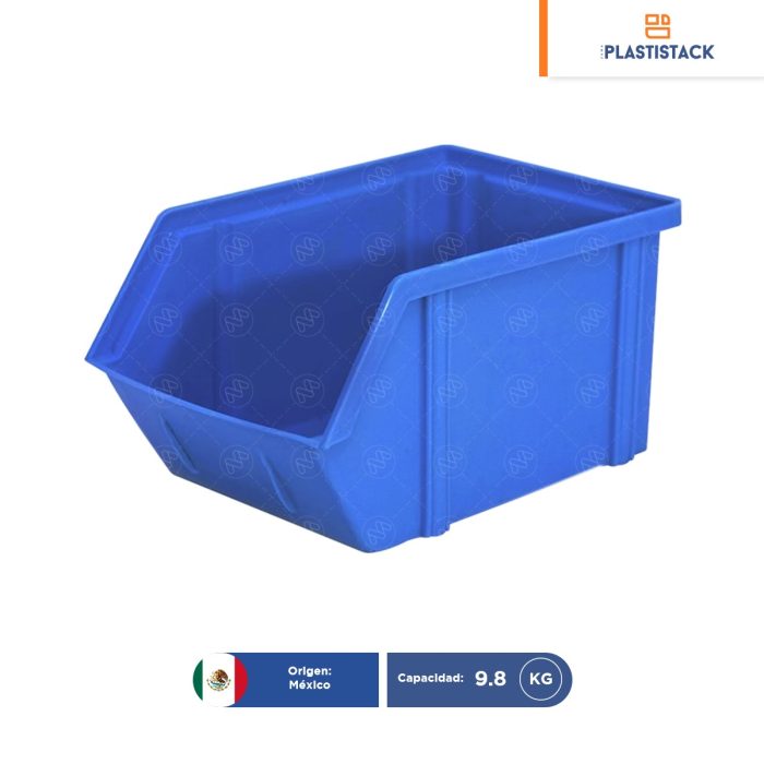 Gaveta de plástico No 08 | 30 x 20.1 x 15.8 cm | 12" x 8" x 6.33" - Image 1