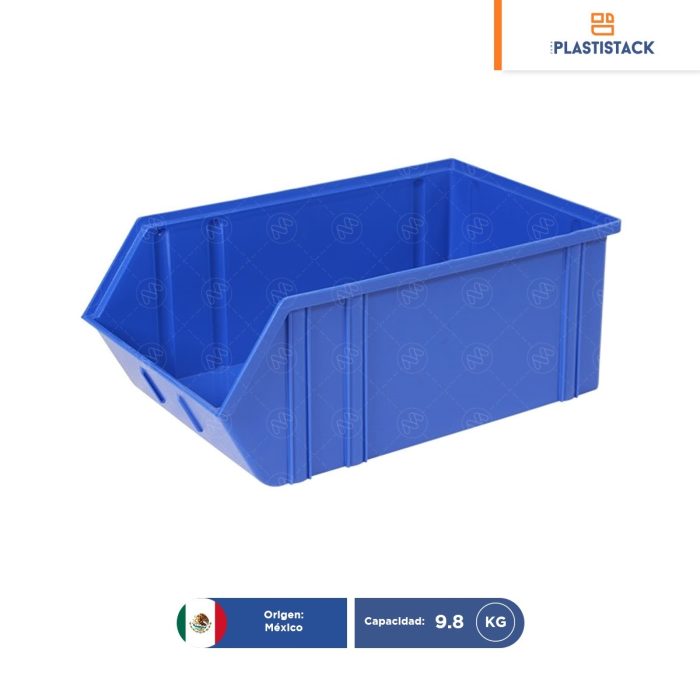 Gaveta de plástico No 09 | 49.7 x 30.8 x 20 cm | 19.75" x 12.33" x 8" - Image 1