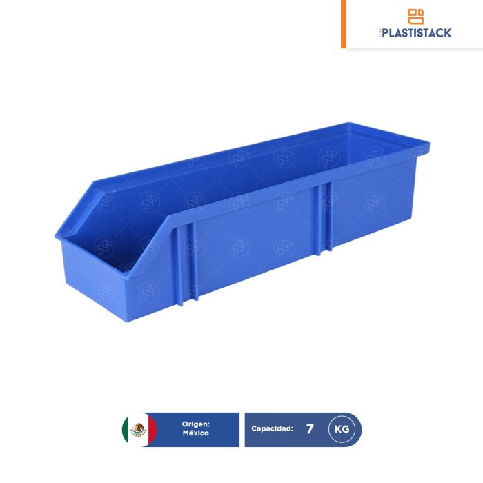 Gaveta de plástico No 11 | 37.5 x 12.3 x 8.6 cm | 14.5" x 4.75" x 3.33" - Image 1