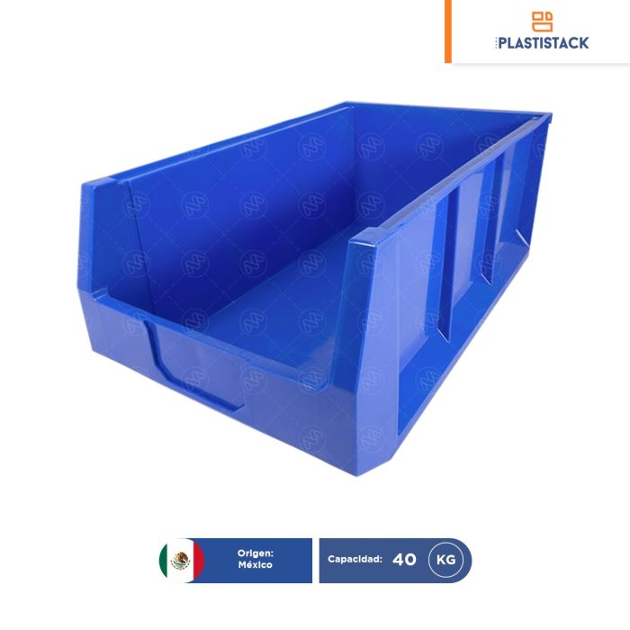 Gaveta de plástico No 14 | 50 x 30 x 20 cm | 19.75" x 11.75" x 8" - Image 1