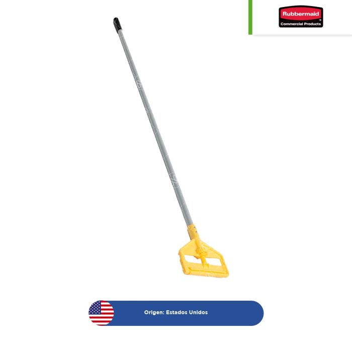 Mango de aluminio para trapeador de compuerta lateral Invader 60" Rubbermaid - Image 1