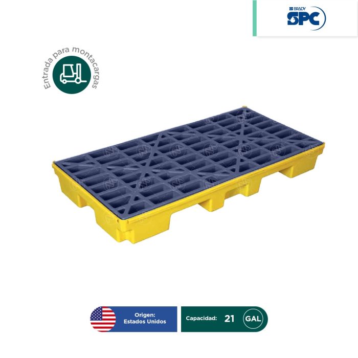 Plataforma antiderrames 2 tambos SPC - Image 1