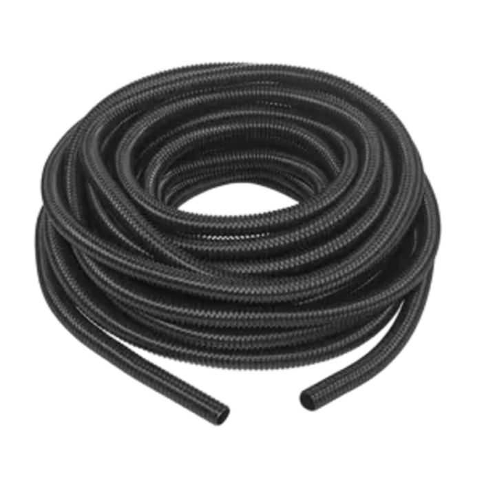 Manguera hermetica flexible tipo PolyTuff no metalica, negra de 3/4", 100 pies. Uso comercial/industrial. - Image 1
