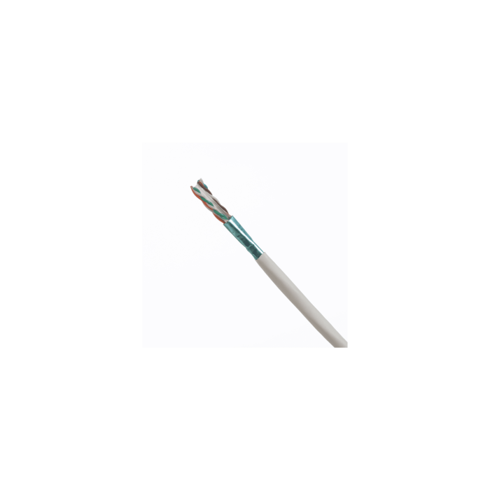Bobina de Cable UTP de 4 Pares, Vari-MaTriX HD, Cat6A, 23 AWG, LSZH-3 (Libre de Gases Toxicos), Color Blanco, 305m - Image 1