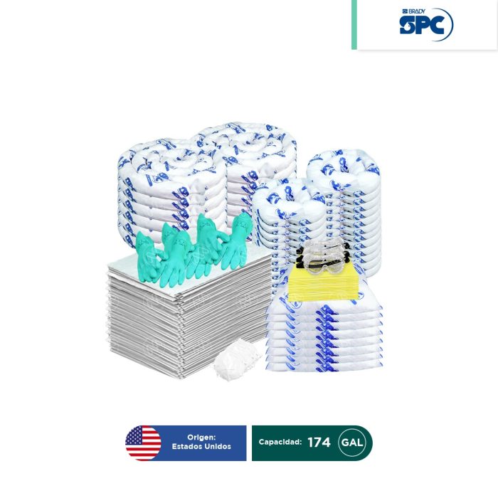 Repuesto para Carro antiderrames móvil para aceite y derivados del petróleo SPC 174 Gal | absorción 131 Gal - Image 1