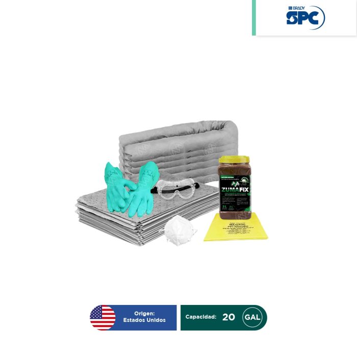 Repuesto para Kit antiderrames móvil universal no quimicos SPC 20 Gal | absorción 20 Gal - Image 1