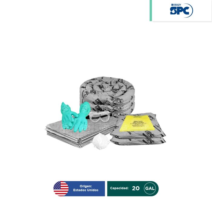 Repuesto para Kit antiderrames móvil universal SPC 20 Gal | absorción 16 Gal - Image 1