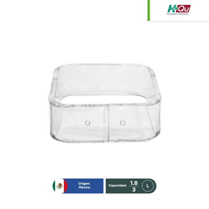 Soporte de pared para Contenedor para punzocortantes Rojo HQU - Image 1